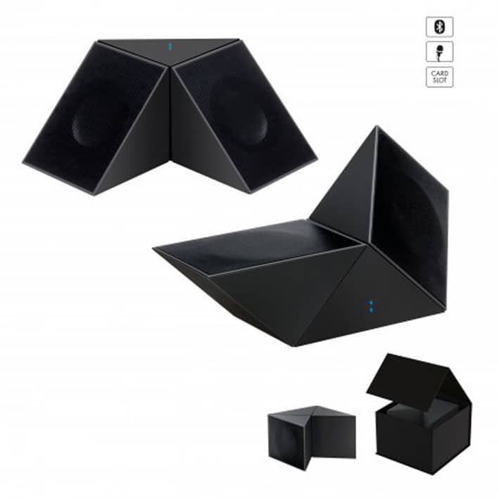Werbeartikel ROTATE BLUETOOTH-SPEAKER MIT SD-Kartenslot 409